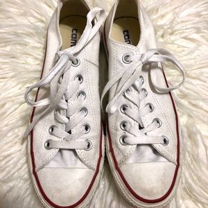 Low Top White Converse